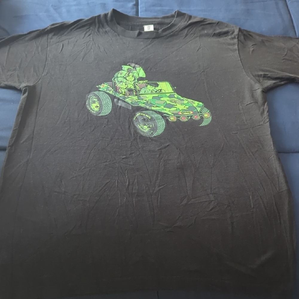 Tultex Black Tee with Unique Design
